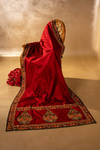 Sarwari Shawl - Handcrafted Silk Shawl by Vashah - Shopping Karado