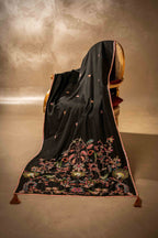 Buy Midnight Chintz Online - Vashah Handcrafted Shawl - Shopping Karado