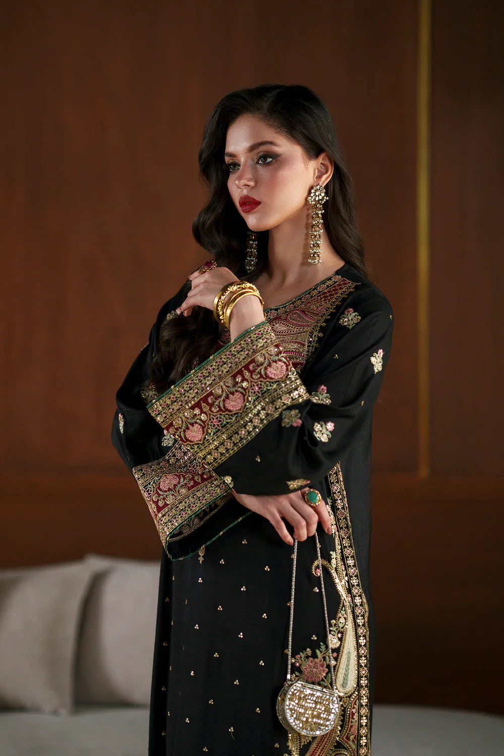 EMBROIDERED KAFTAN