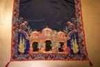 Chandni Raat Shawl Detail View - Luxury Pakistani Shawl - shoppingkarado.com