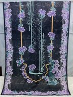 Gulaab Lawn Duppatta - Black - Buy Online at Shopping Karado