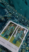 Buy 3Pc Green Maya Lawn Online at Shopping Karado - Premium Quality Unstitched Suit