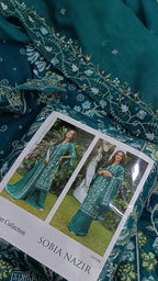 Buy 3Pc Green Maya Lawn Online at Shopping Karado - Premium Quality Unstitched Suit