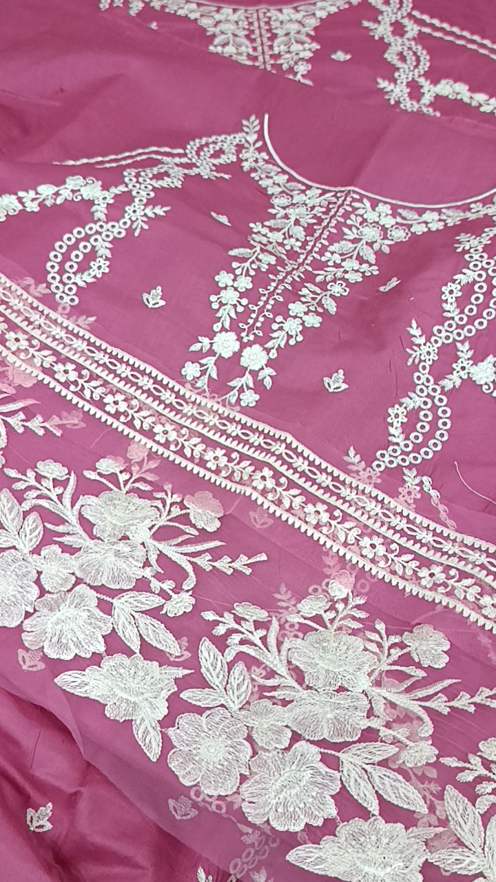 Buy 2Pc Sharp Tea Pink Lawn. Online at Shopping Karado - Premium Quality Unstitched Suit