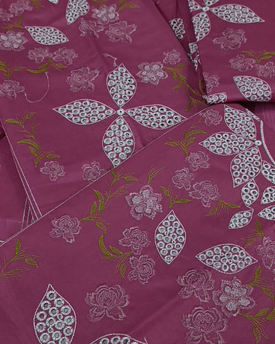 2Pc Pride Dark Tea Pink Lawn