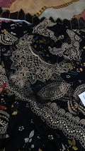 Buy 3Oc Black Chanda Lawn Online at Shopping Karado - Premium Quality Unstitched Suit