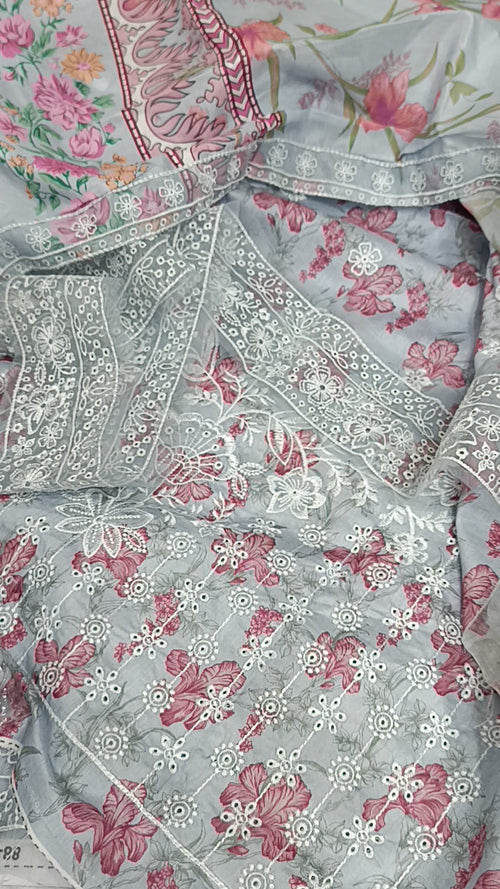 Buy 3Pc Baroque Giinnna Lawn Online at Shopping Karado - Premium Quality Unstitched Suit