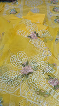Buy 3Pc Twilight Yellow Lawn Online at Shopping Karado - Premium Quality Unstitched Suit