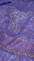 Buy 3Pc Sakina Lilac Lawn Online at Shopping Karado - Premium Quality Unstitched Suit