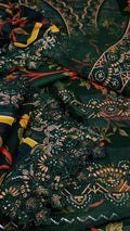 Buy 3Pc Green Donar Lawn Online at Shopping Karado - Premium Quality Unstitched Suit