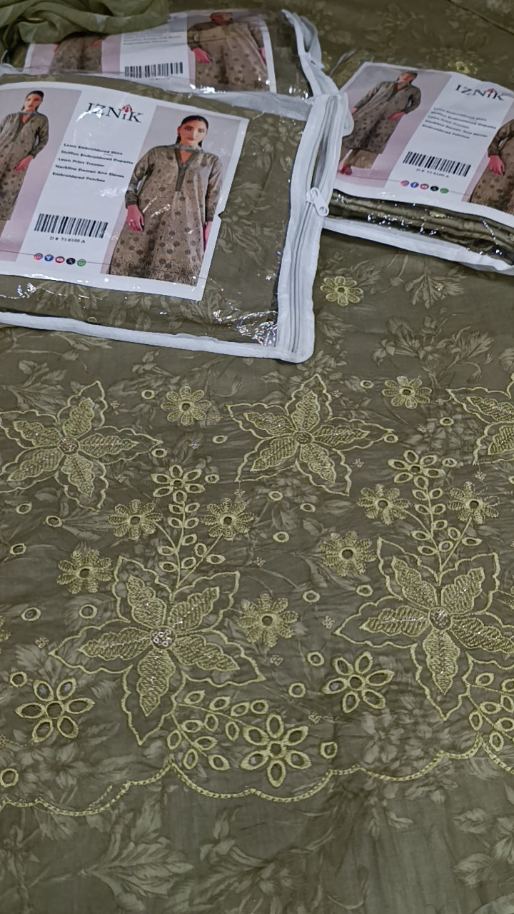 Buy 3Pc Iznik Maria Lawn Online at Shopping Karado - Premium Quality Unstitched Suit