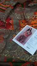 Buy 3Pc Charizma Brown Lawn Online at Shopping Karado - Premium Quality Unstitched Suit
