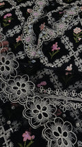 Buy 2Pc Mb Black Lawn Online at Shopping Karado - Premium Quality Unstitched Suit