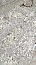 Buy 3Pc Koshisha White Lawn Online at Shopping Karado - Premium Quality Unstitched Suit