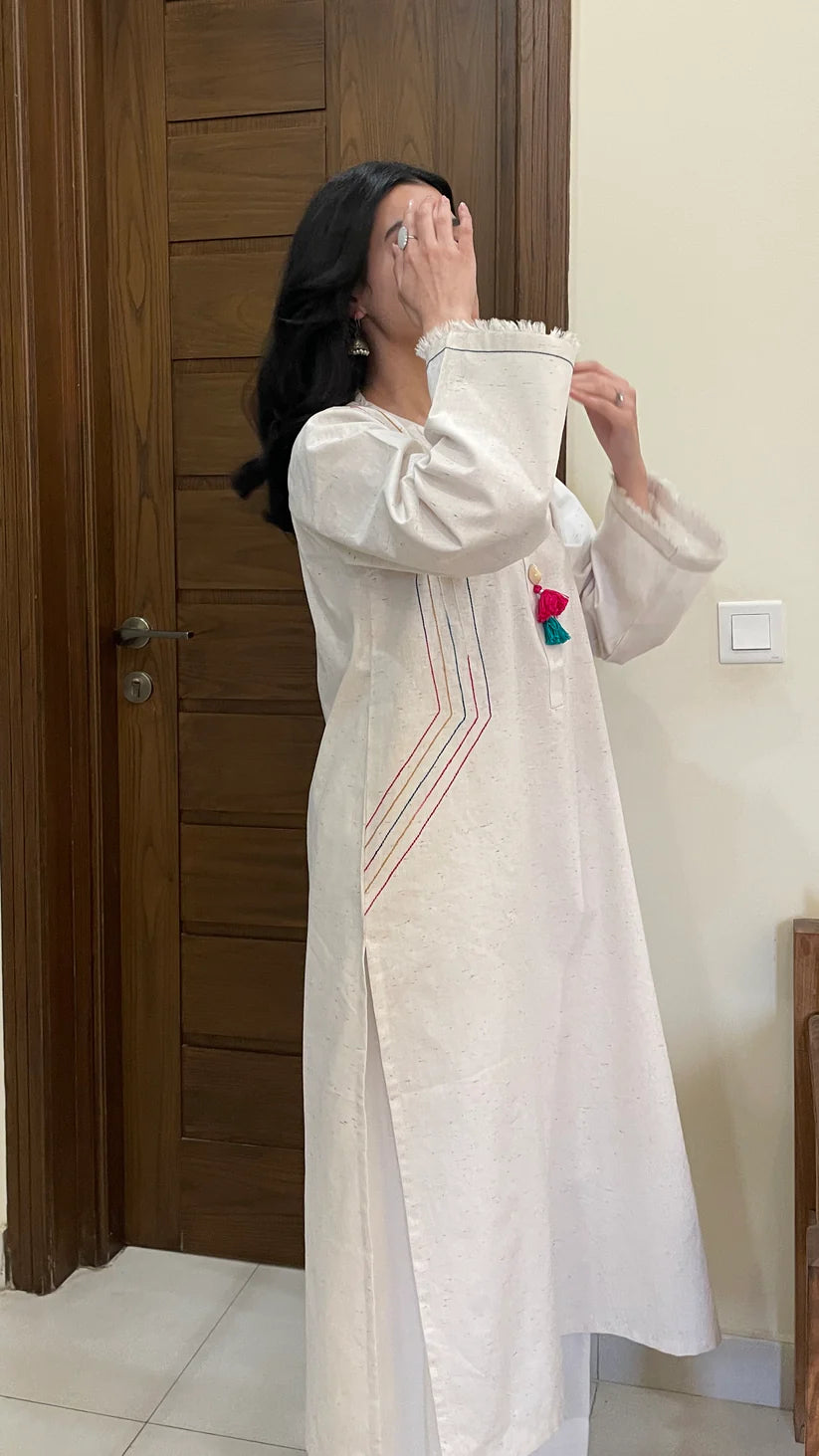 SAFAID KURTA