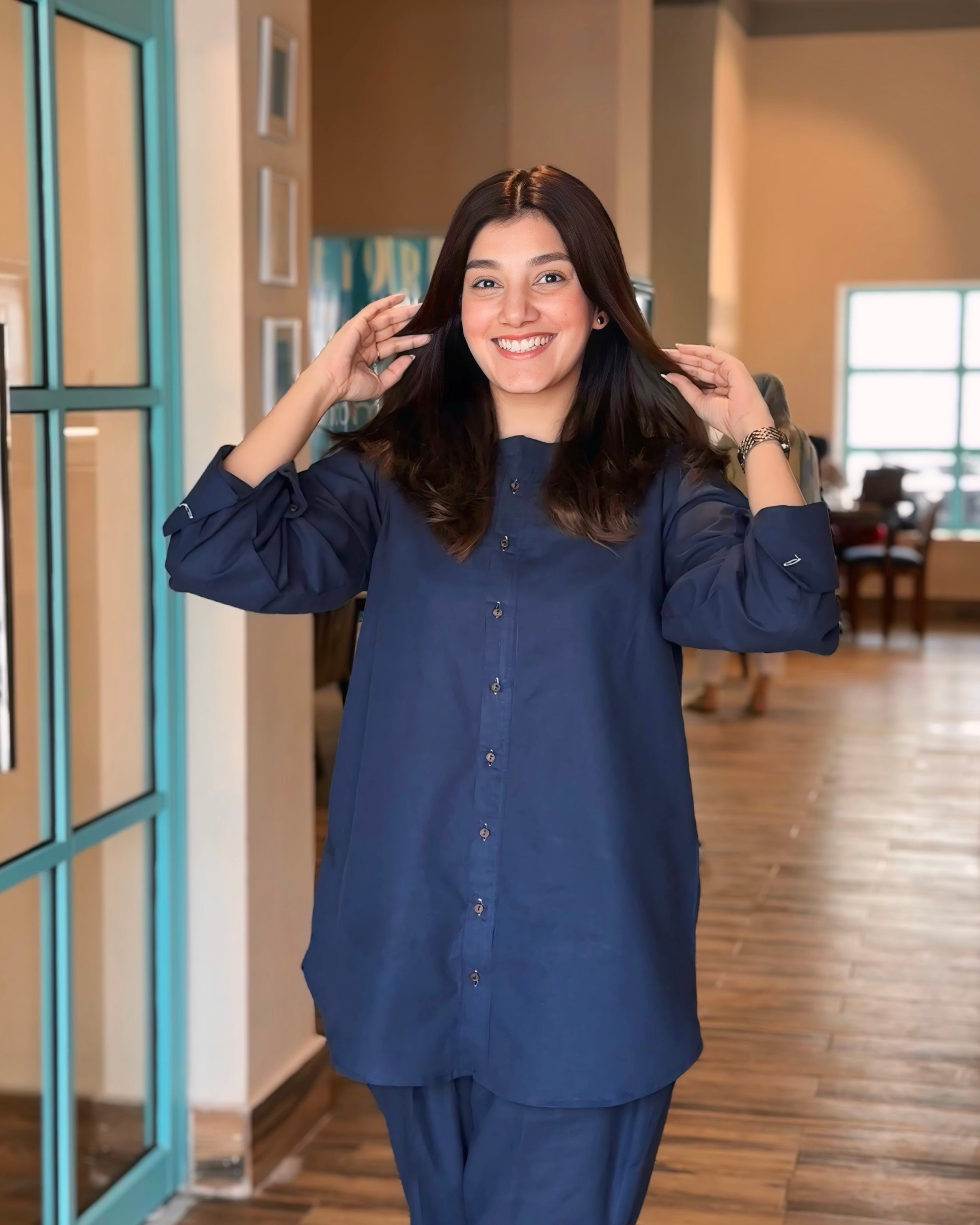NAVY CO-ORD SET
