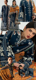Buy 3Pc Hussain Rehar Stella Lawn Online at Shopping Karado - Premium Quality Unstitched Suit