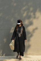 CHARCOAL KURTA