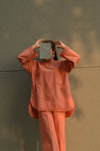 BURNT CORAL 2PC SET