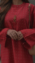 SCARLET KURTA