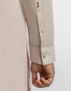light peach plain kameez shalwar
