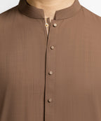 brown casual kameez shalwar