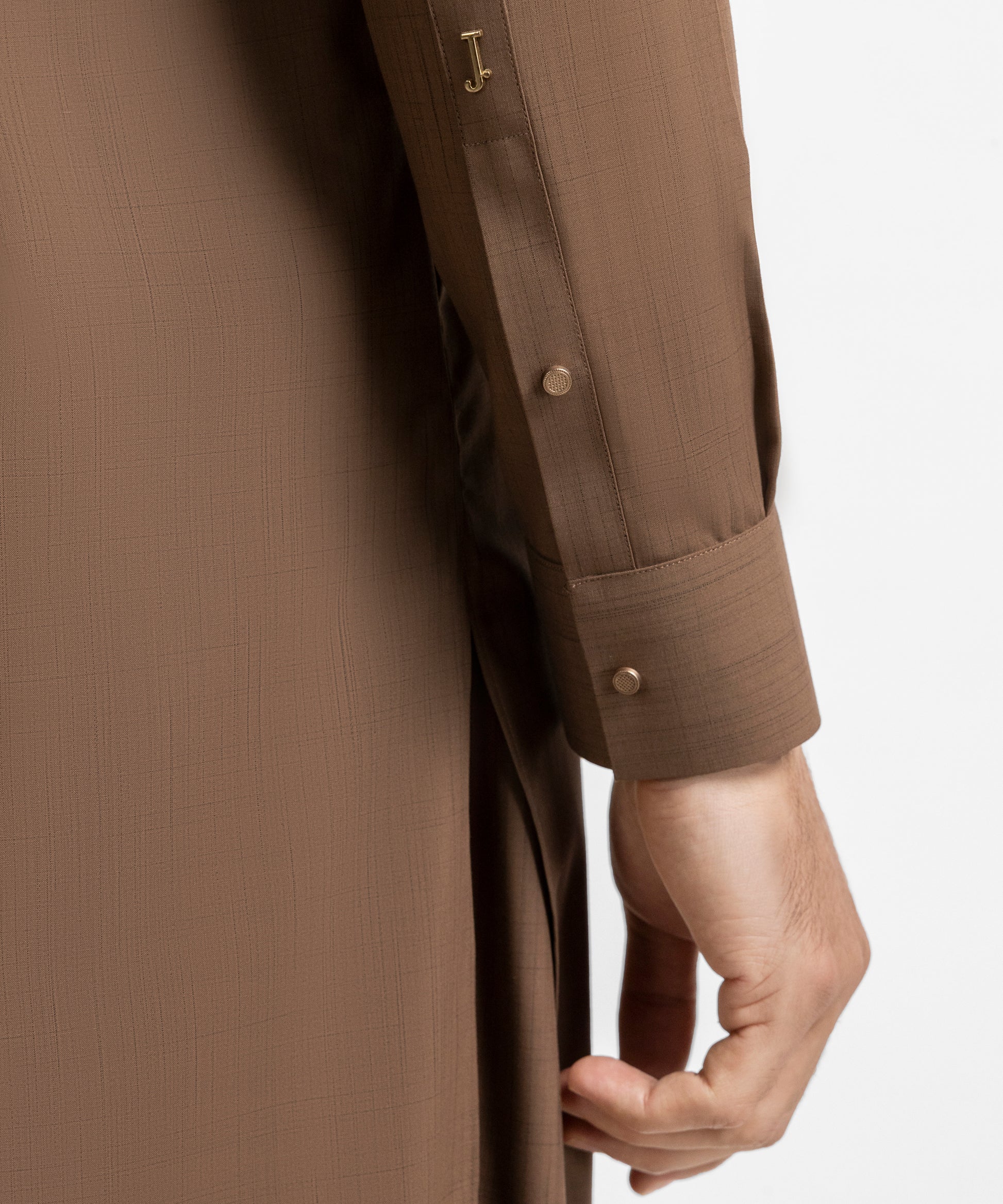brown casual kameez shalwar
