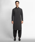 chocolate brown casual kameez shalwar