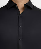 black plain kameez shalwar