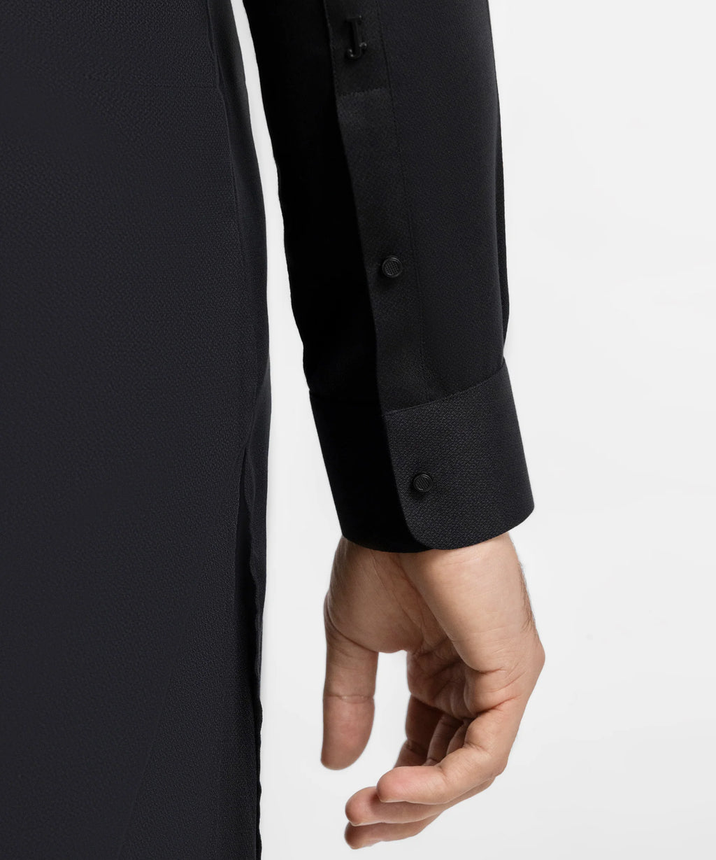 black plain kameez shalwar