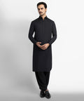 black plain kameez shalwar