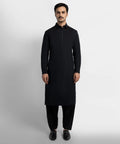 black cotton casual kameez shalwar