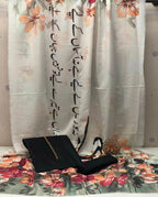 Jahan Kataan SIlk Suit - Black - Buy Online at Shopping Karado