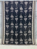Jhumka Lawn Duppatta - Black - Buy Online at Shopping Karado
