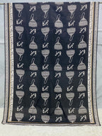 Jhumka Lawn Duppatta - Black - Buy Online at Shopping Karado