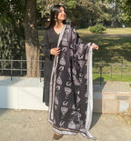 Jhumka Odhni Black - Shopping Karado Pakistan
