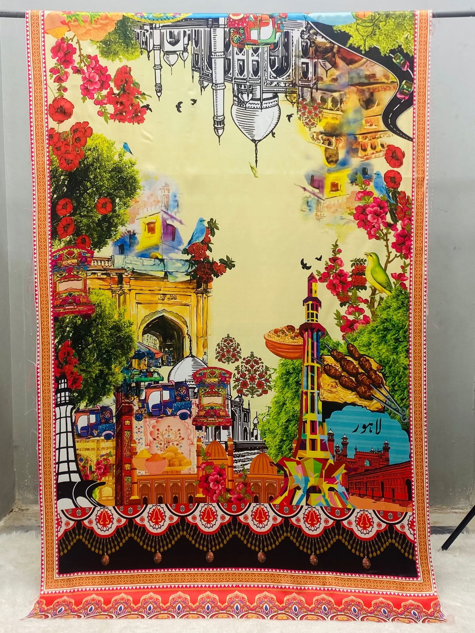 Lahore Odhni - Default Title - Buy Online at Shopping Karado