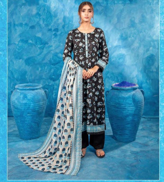 3pcs Unstitched Lawn