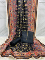 Manzil Kataan SIlk Suit Pink - Shopping Karado Pakistan