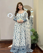 KAINAAT PRINTED 2PC MAXI (MAXI+DUPPATA)