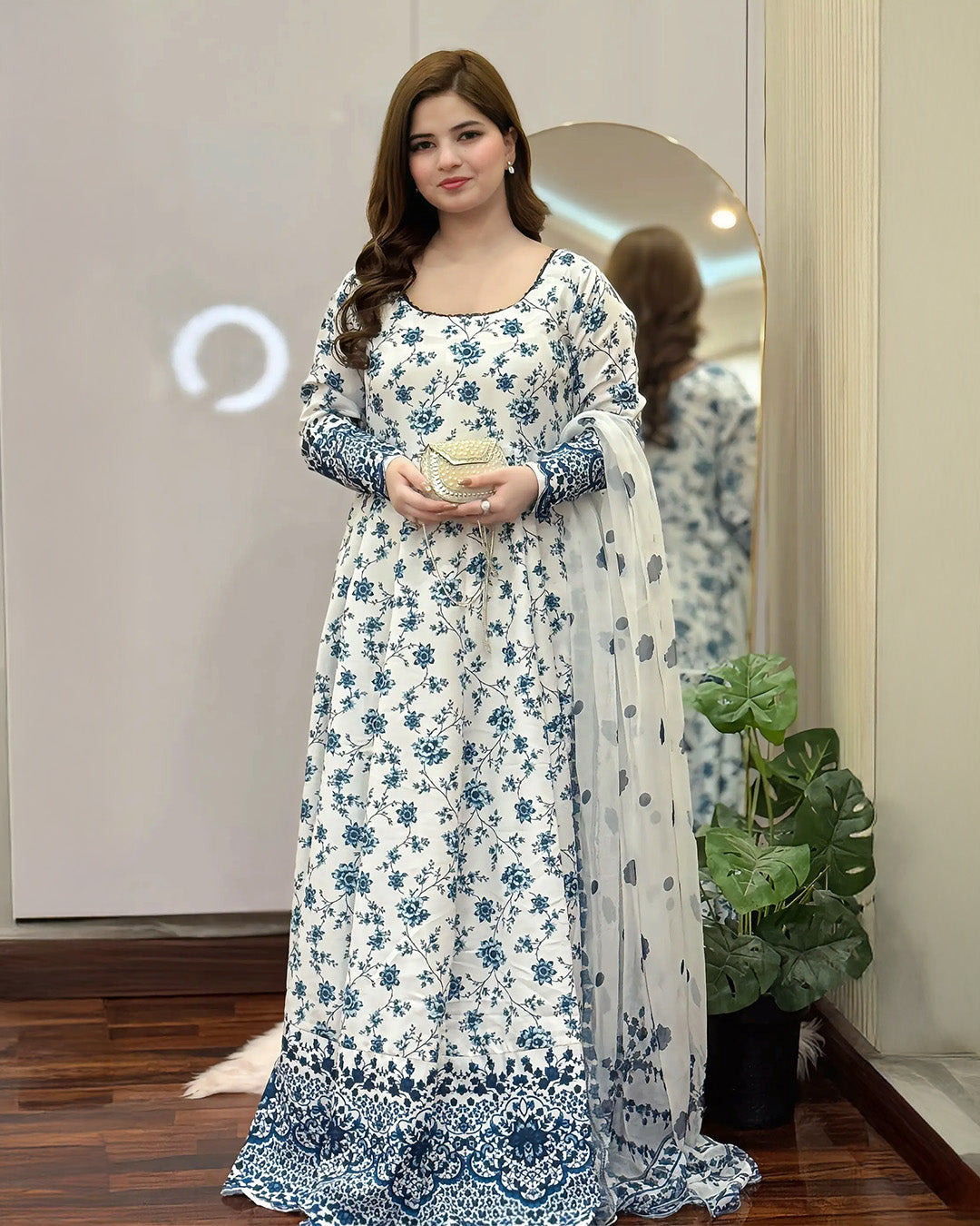 KAINAAT PRINTED 2PC MAXI (MAXI+DUPPATA)