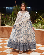 KAINAAT PRINTED 2PC MAXI (MAXI+DUPPATA)