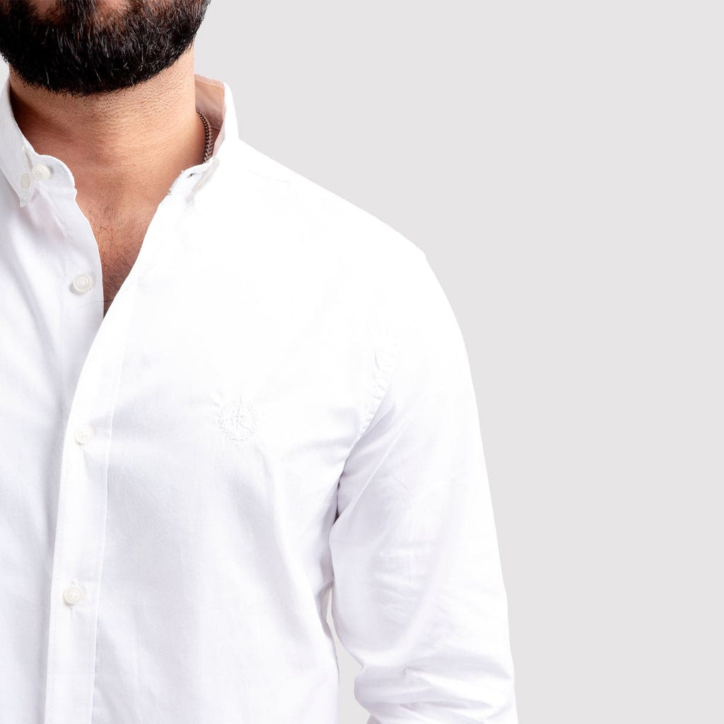 Men's Casual Shirt - White Shc-1976 - White - View 3