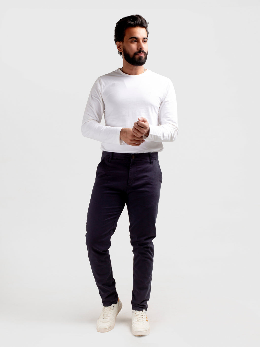 Men'S Chino - Navy Cp-0478 - Navy - View 1