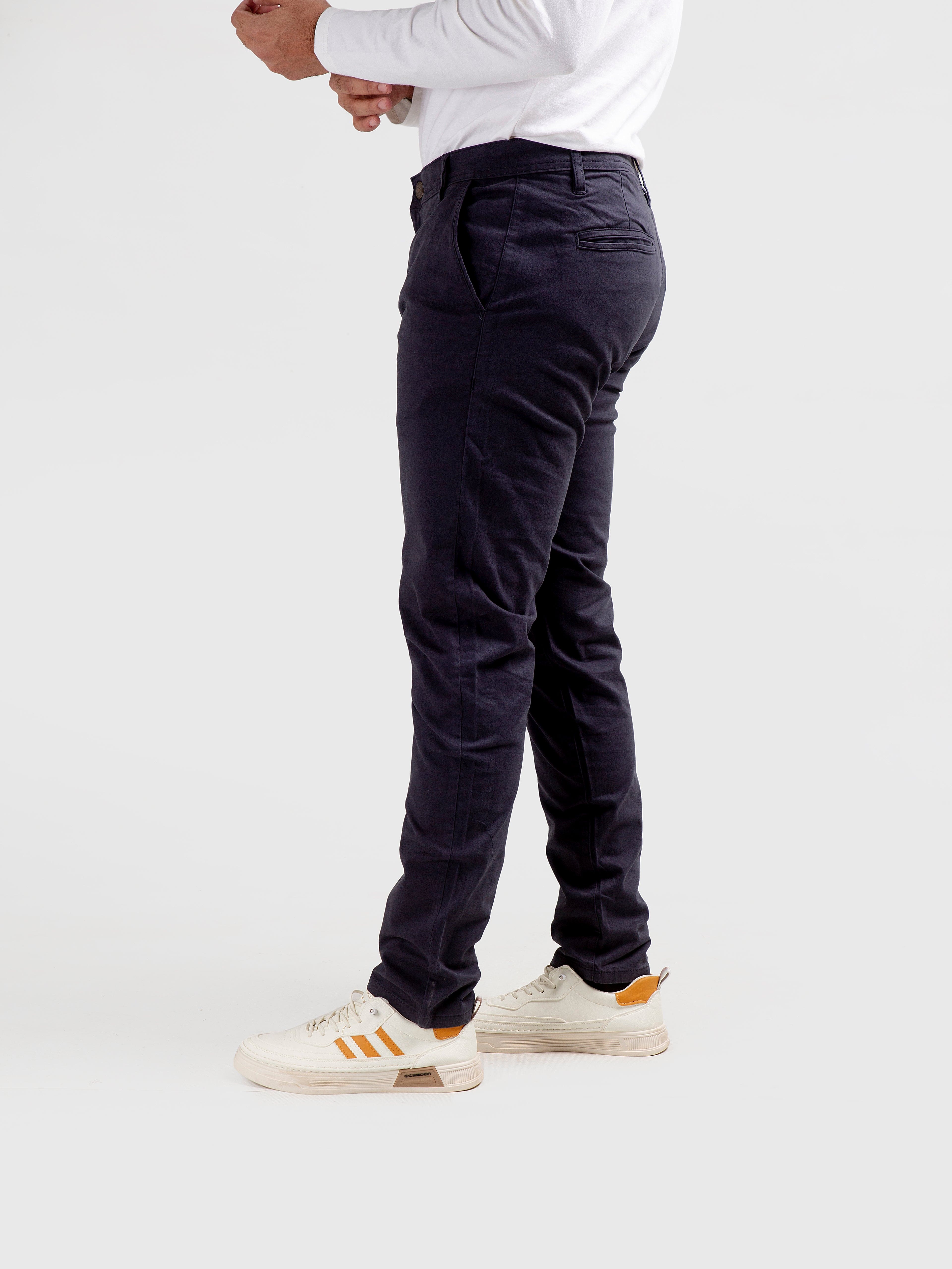 Men'S Chino - Navy Cp-0478 - Navy - View 3