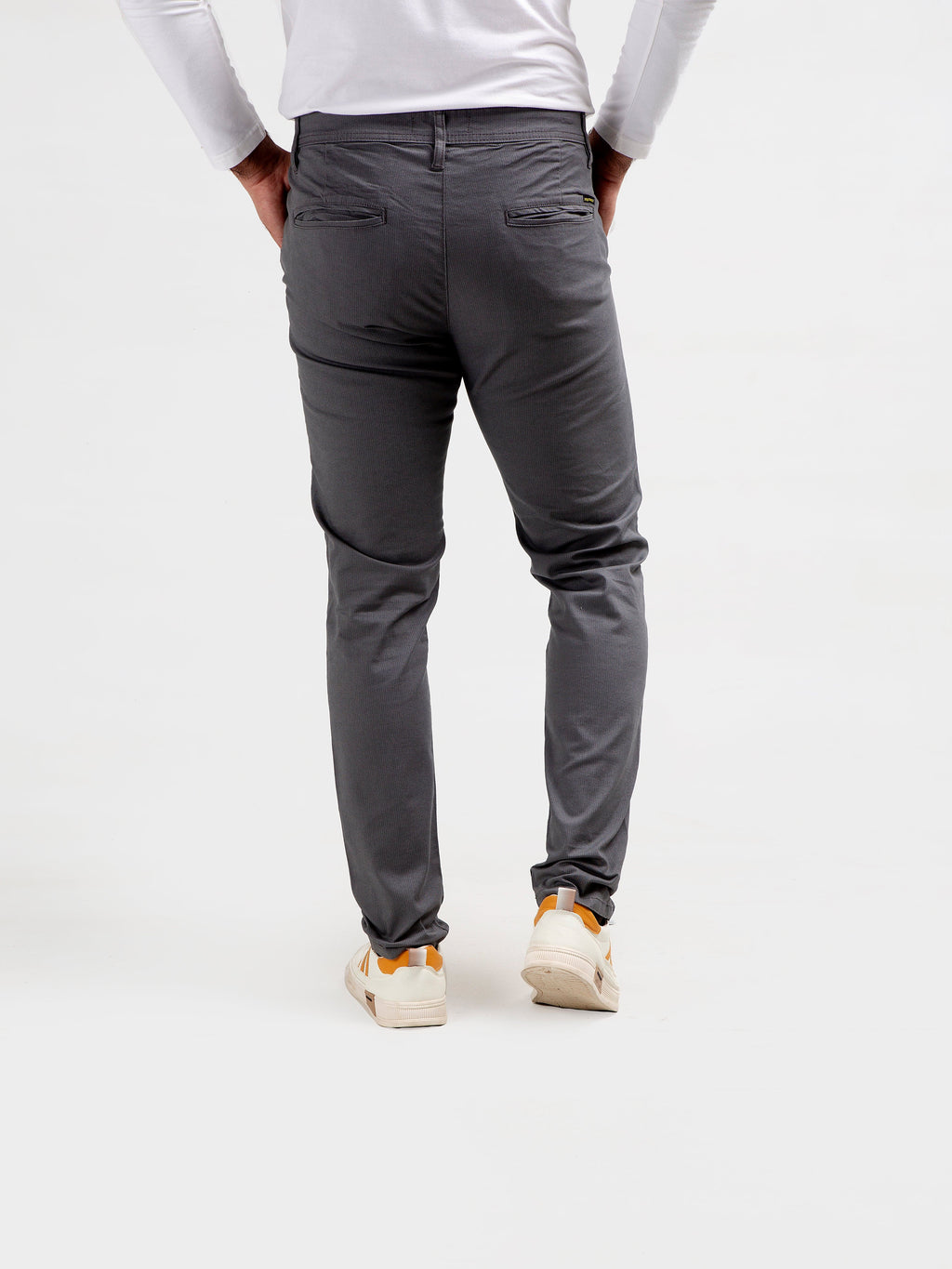 Men'S Chino - Grey Cp-0477 - Grey - View 3