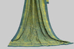 Organic Dye Ajrak Design Dress – Hand Block Printed Green Two-Piece Cotton Set