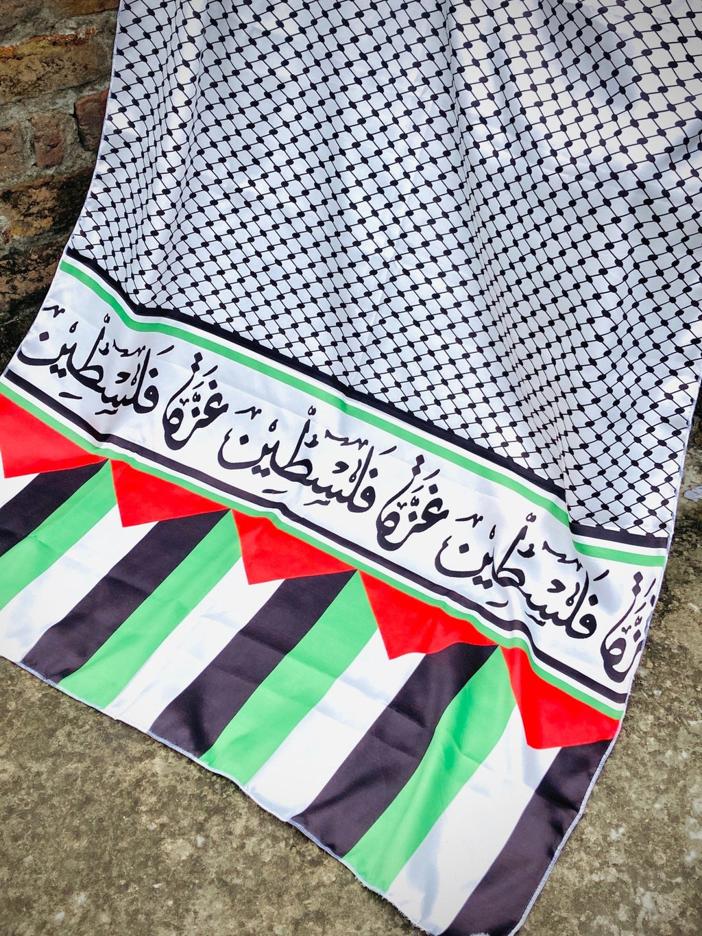 SastaaE Palestine Odhni - Default Title - shoppingkarado.com
