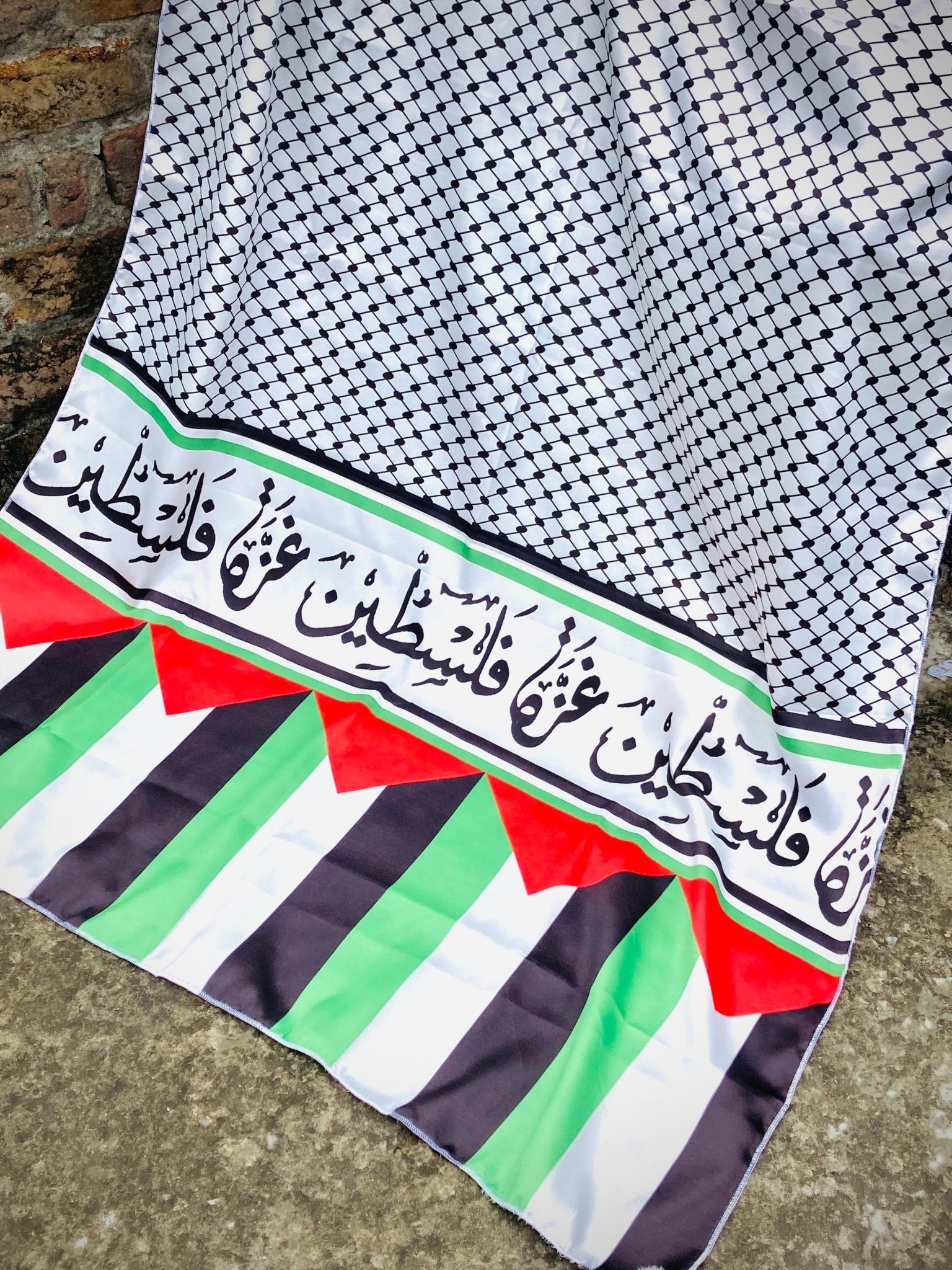 SastaaE Palestine Odhni - Default Title - shoppingkarado.com