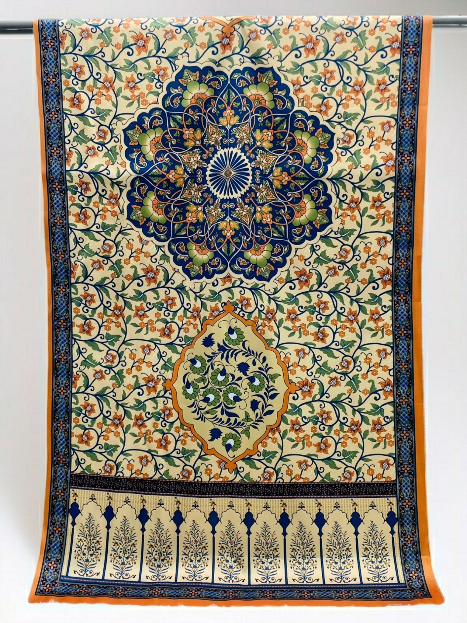 Floral Elegance (SFE-08) Odhni Default Title - Shopping Karado Pakistan
